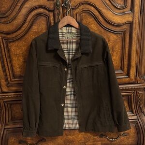 Zara Sport Men's Brown Jacket with Black Collar. Great Condition. Size L.